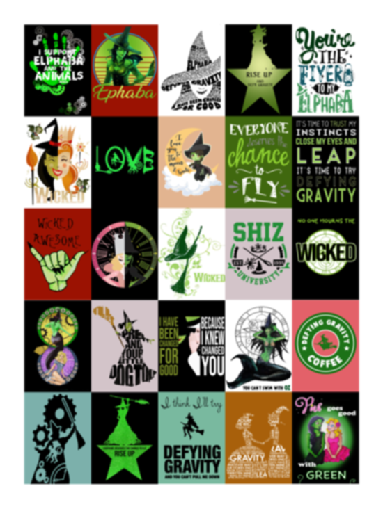Wicked Fleece Blanket, Premium Sherpa Blanket, Wicked Blanket, Musical Quilt, Wicked Musical Blanket	VPS Cozy Plush Fleece Blanket - 30x40