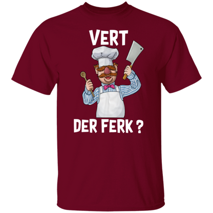 Swedish Chef Vert Der Ferk  T-Shirt - leleart