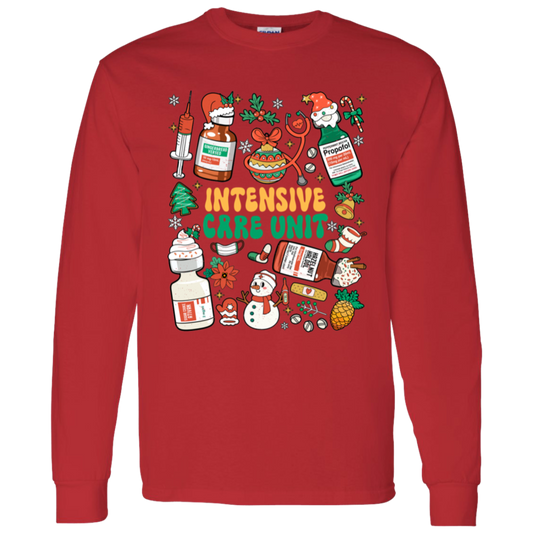 Christmas ICU Nurse Crew Long Sleeve - ID24102419