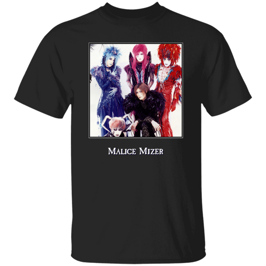 Malice Mizer Retro Colorful Vintage T-Shirt, Malice Mizer Shirt, Rock Band Shirt, Rock Music Shirt, Music Lovers Shirt, Gothic Rock Shirt G500 5.3 oz. T-Shirt