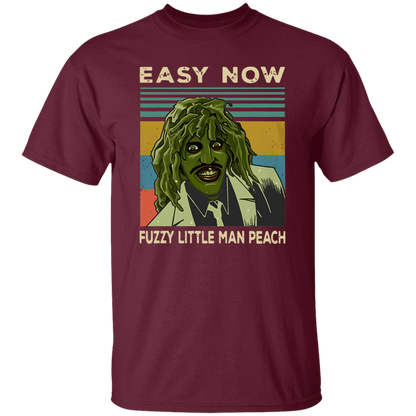 Old Gregg Easy Now Fuzzy Little Man Peach The Mighty Boosh Vintage T-Shirt - leleart