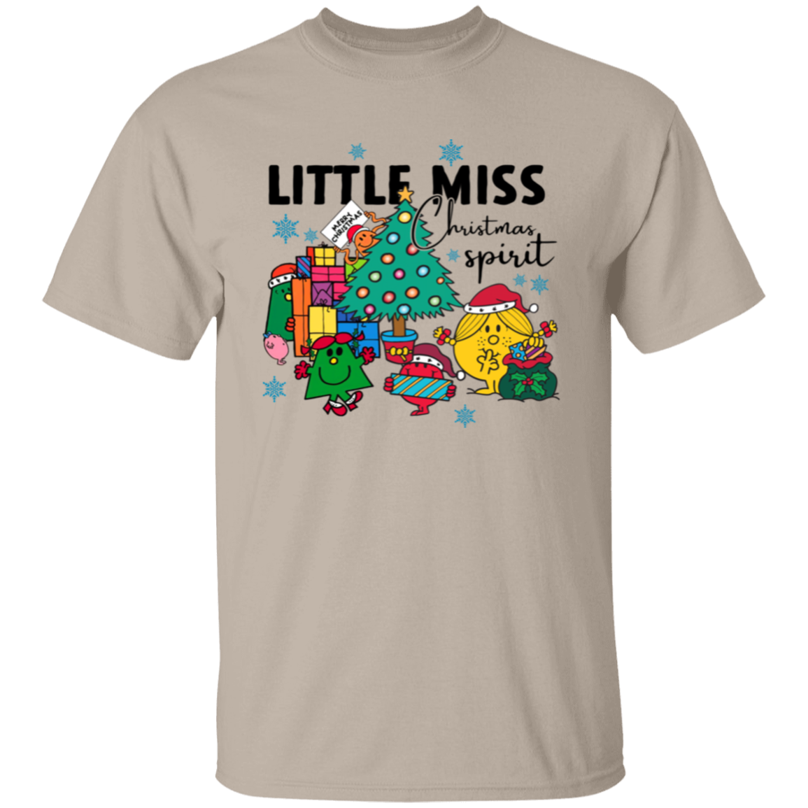 Little Miss Christmas Teacher Vintage Unisex T-Shirt - letter