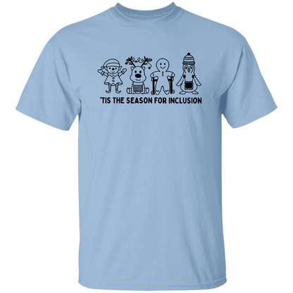 Tis The Season For Inclusion Teacher Vintage T-Shirt