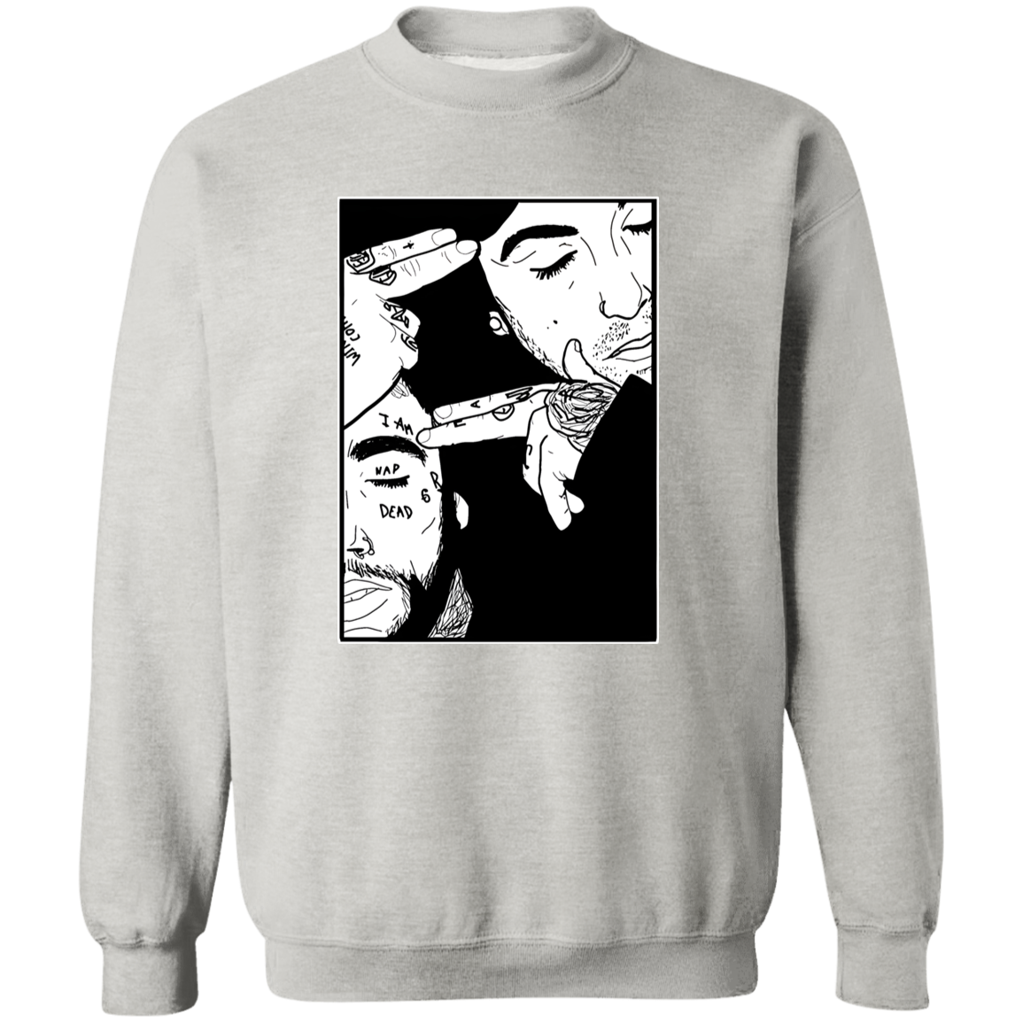 G180 Gildan Crewneck Pullover Sweatshirt For The Last Time Suicideboys Unisex Sweatshirt