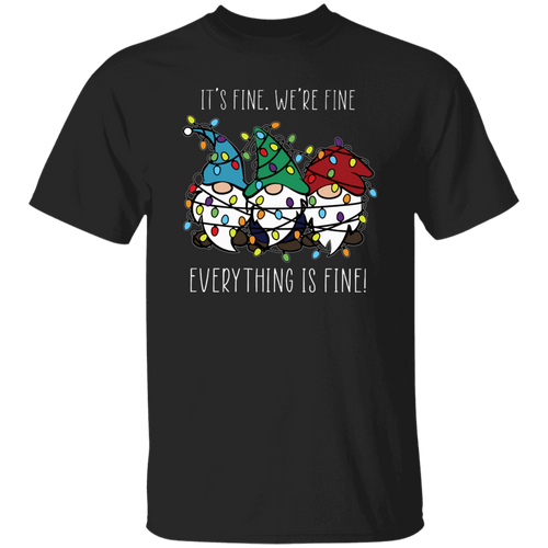 Everything Is Fine Teacher T-Shirt - lapicta