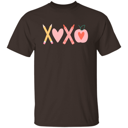 Pencil Crayon Apple Teacher  T-Shirt - lapicta
