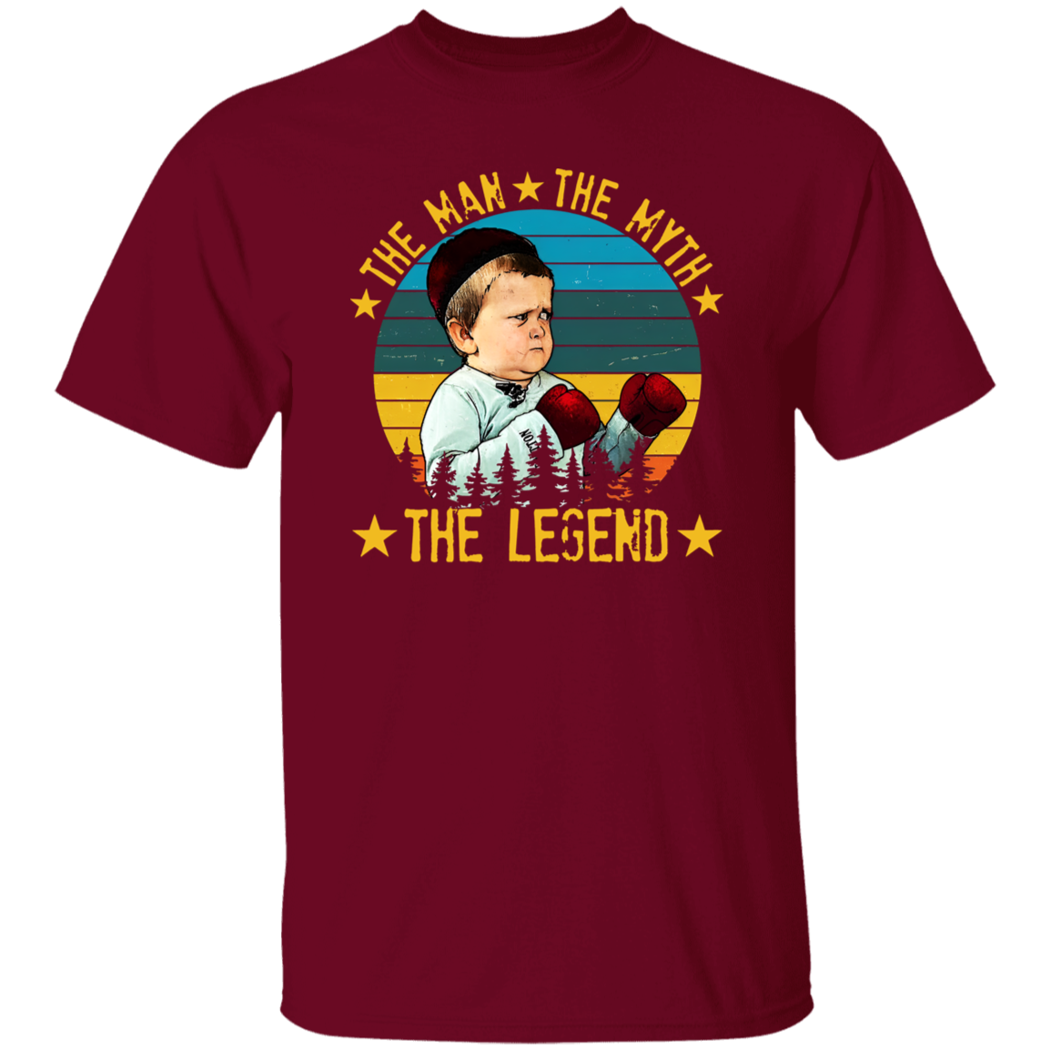 Funny The Man The Myth The Legend Vintage Hasbulla Kid Vintage T-Shirt