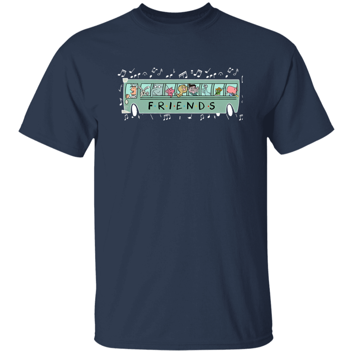 We Are All Friends Teacher T-Shirt - lapicta