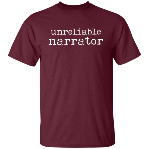 Unreliable Narrator Teacher Vintage Unisex T-Shirt - letter