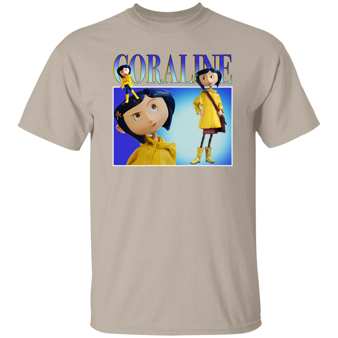 Coraline Shirt, Coraline Movie Shirt, Coraline Cartoon T-Shirt - leleart