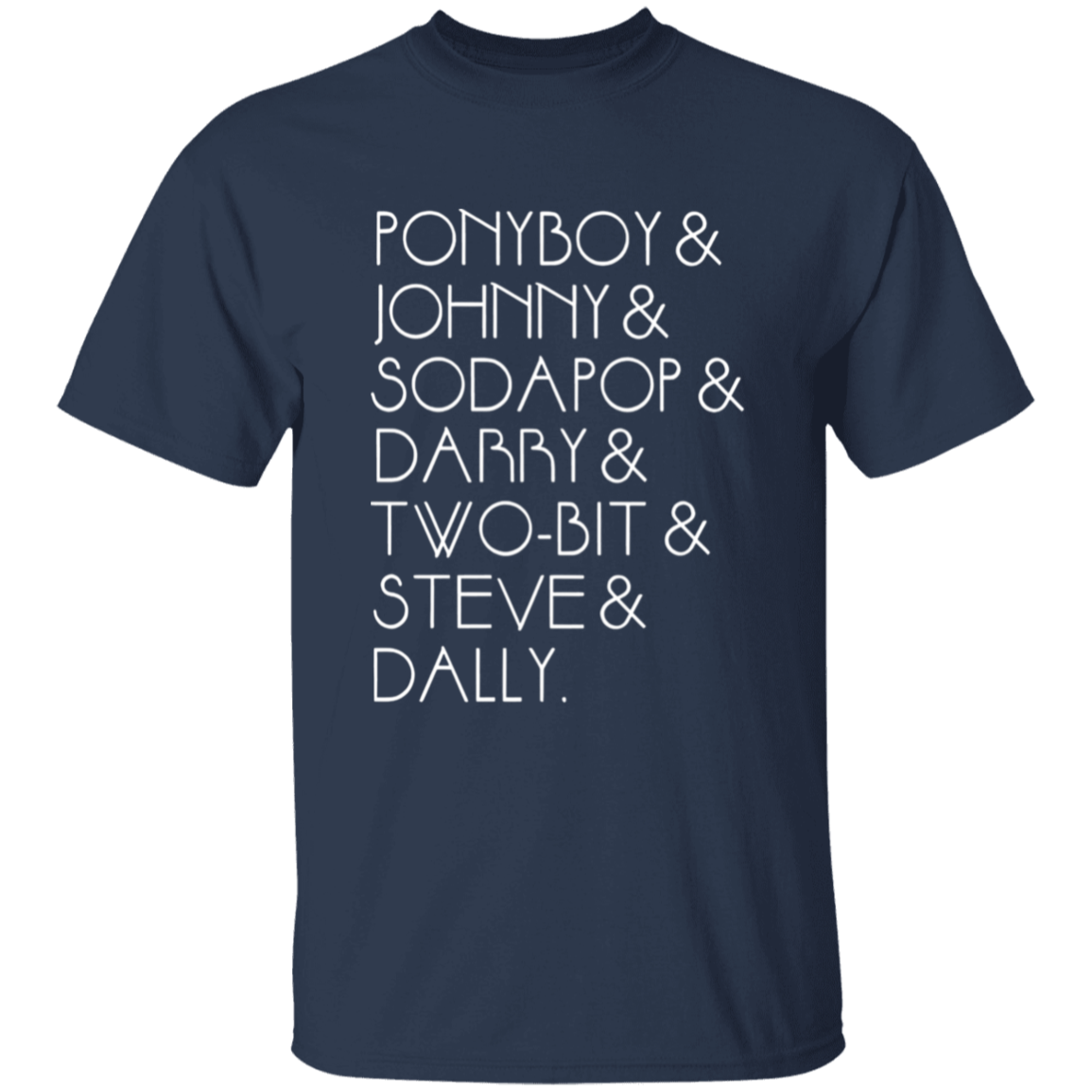 The Outsiders Shirt Characters Funny Literature Teacher Vintage T-Shirt - YOUTH