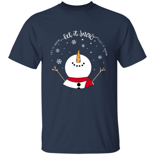 Let It Snow Teacher Vintage  T-Shirt