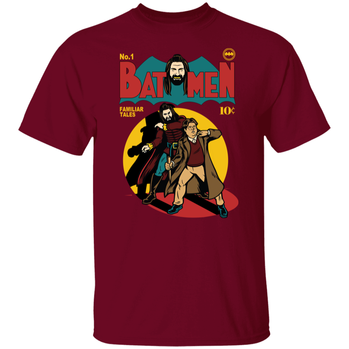 Comic Bat What We Do In The Shadows T-Shirt - leleart