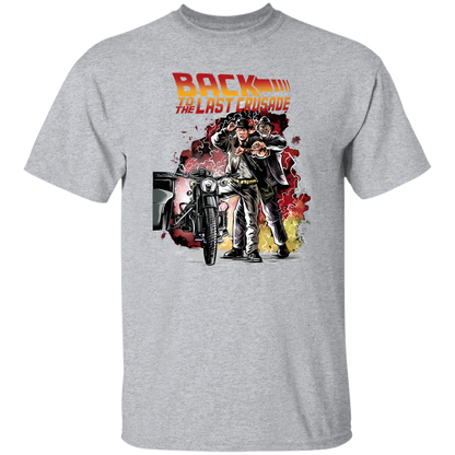 G500 5.3 oz. T-Shirt Back To The Last Crusade Indiana Jones T-Shirt