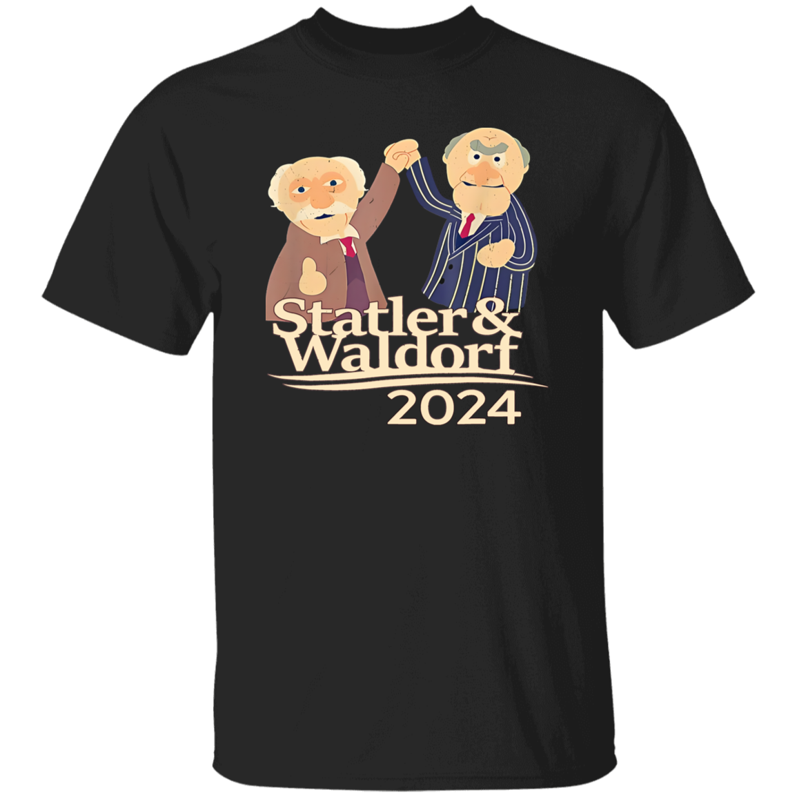 Statler And Waldorf Vintage Retro T-Shirt