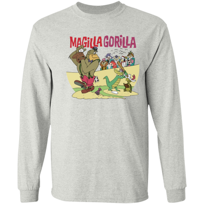 G540 LS T-Shirt 5.3 oz. 	Tribute To Magilla Gorilla Cartoon Show From The 1960s T-Shirt