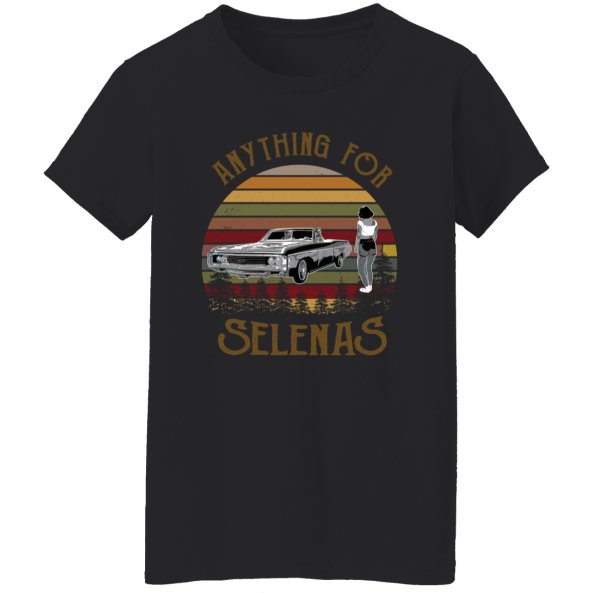 Anything For Selenas Vintage T-Shirt - WOMEN