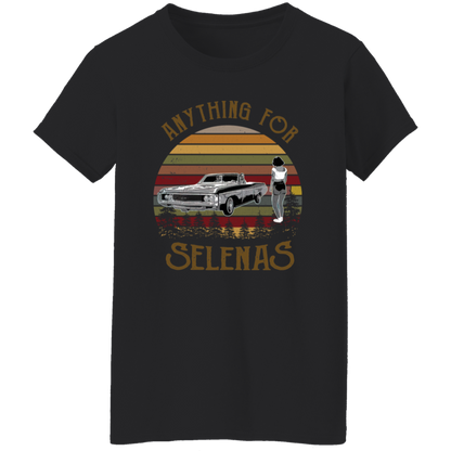 Anything For Selenas Vintage T-Shirt - WOMEN