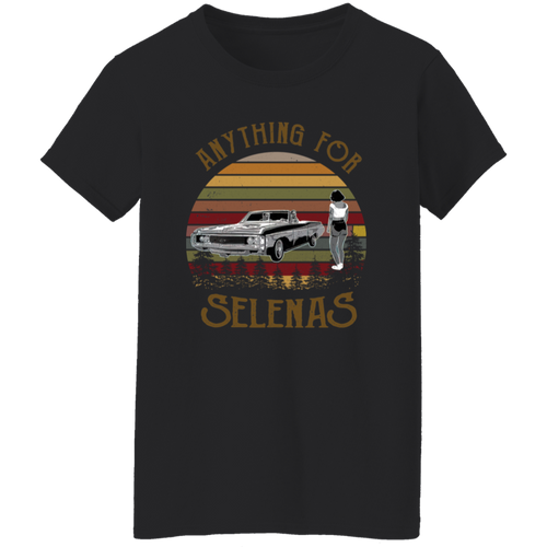 Anything For Selenas Vintage T-Shirt - WOMEN