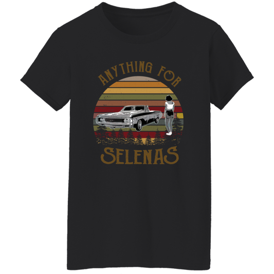 Anything For Selenas Vintage T-Shirt - WOMEN