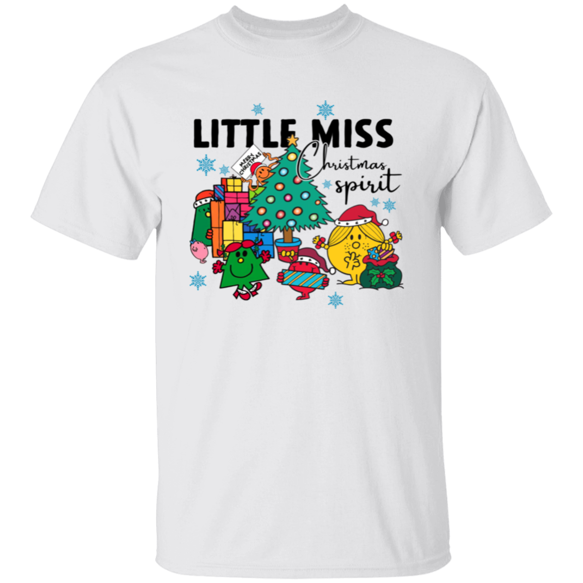 Little Miss Christmas Teacher Vintage Unisex T-Shirt - letter