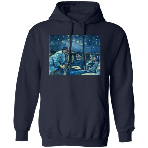 Van Gogh Angry Matt Foley Vintage T-Shirt, Starry Night Shirt, Saturday Night Live Shirt, Matt Foley Shirt, Chris Farley Shirt	G185 Gildan Pullover Hoodie