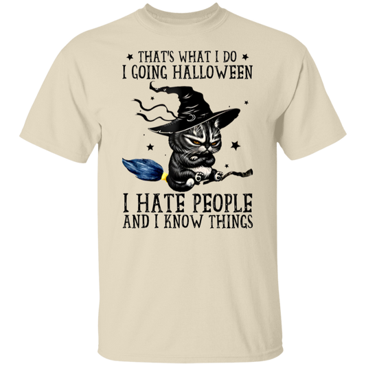 Black Cat Meme Halloween Unisex T-Shirt - pelyn - ID23092427