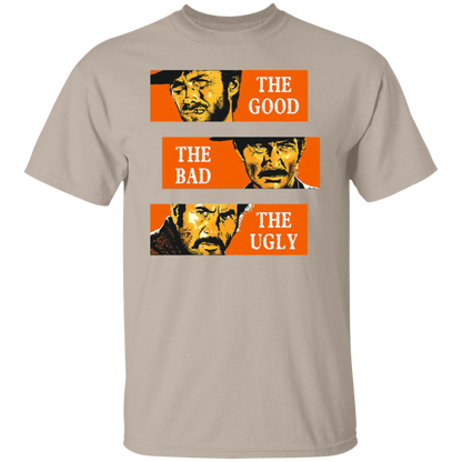 The Good The Bad And The Ugly Classic Horror Movie Vintag T-Shirt - CDCraft