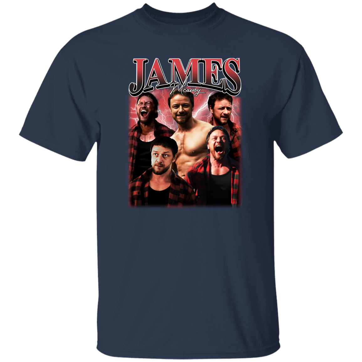 James Mcavoy Vintage Retro Bootleg T-Shirt - ID17092418
