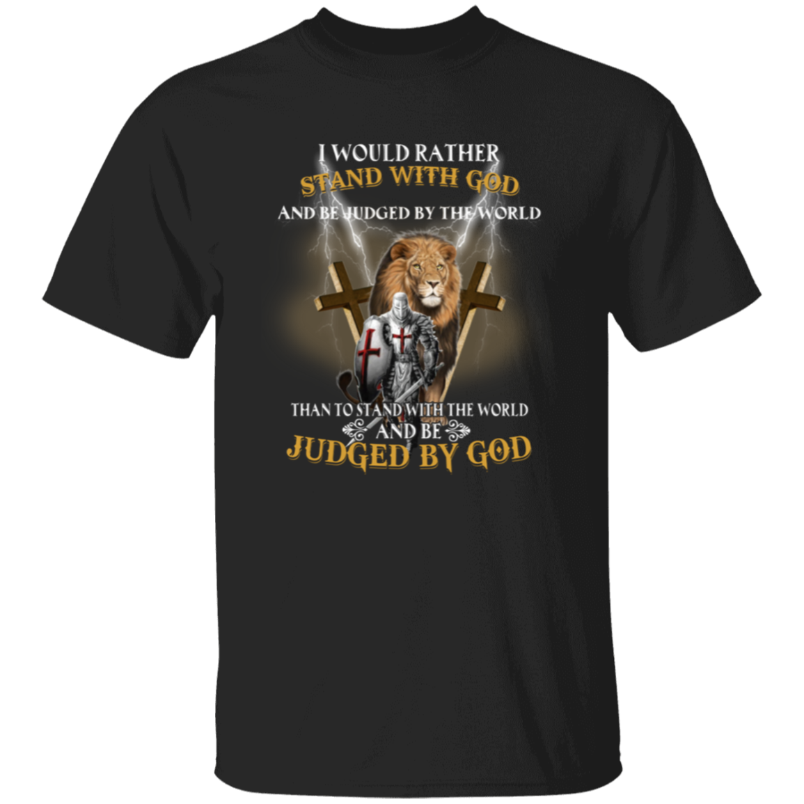 Knights Templar Lion Unisex T-Shirt - pelyn