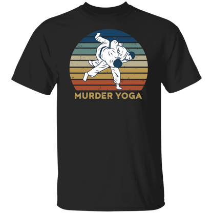 G500 5.3 oz. T-Shirt Murder Yoga Shirt - ID15102411