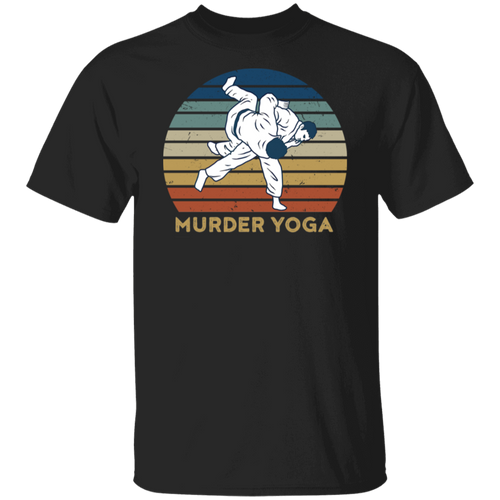 G500 5.3 oz. T-Shirt Murder Yoga Shirt - ID15102411