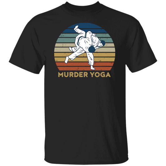 G500 5.3 oz. T-Shirt Murder Yoga Shirt - ID15102411