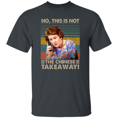 Hyacinth Bucket No This Is Not The Chinese Takeaway Funny Vintage T-Shirt - leleart