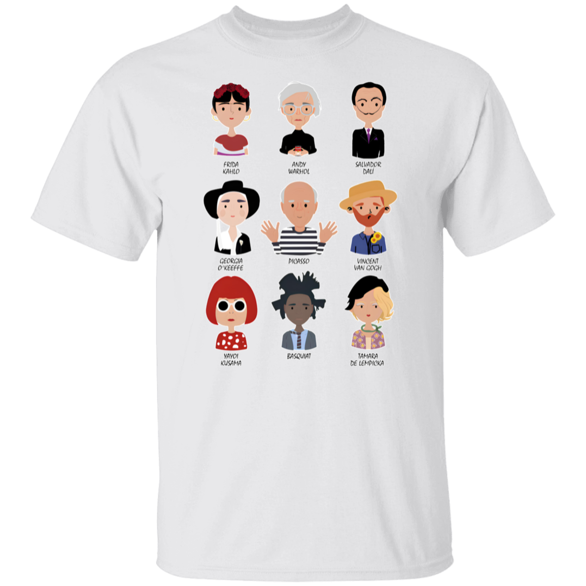 The Greatest Painters Of All Time Teacher Vintage Unisex  T-Shirt - letter