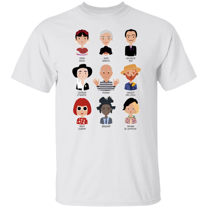The Greatest Painters Of All Time Teacher Vintage Unisex  T-Shirt - letter