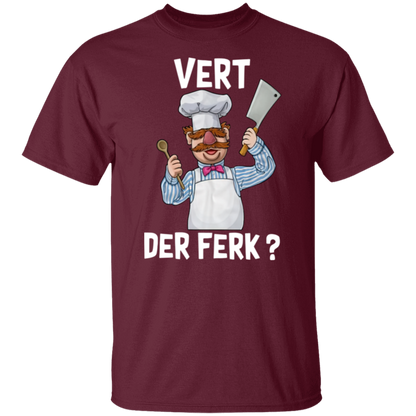 Swedish Chef Vert Der Ferk  T-Shirt - leleart