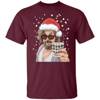 The Big Lebowski Dude Christmas Vintage Unisex  T-Shirt - lucy - 96180146