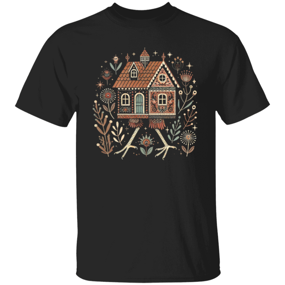 Baba Yaga House Unisex T-Shirt - ID02112429 - lucy
