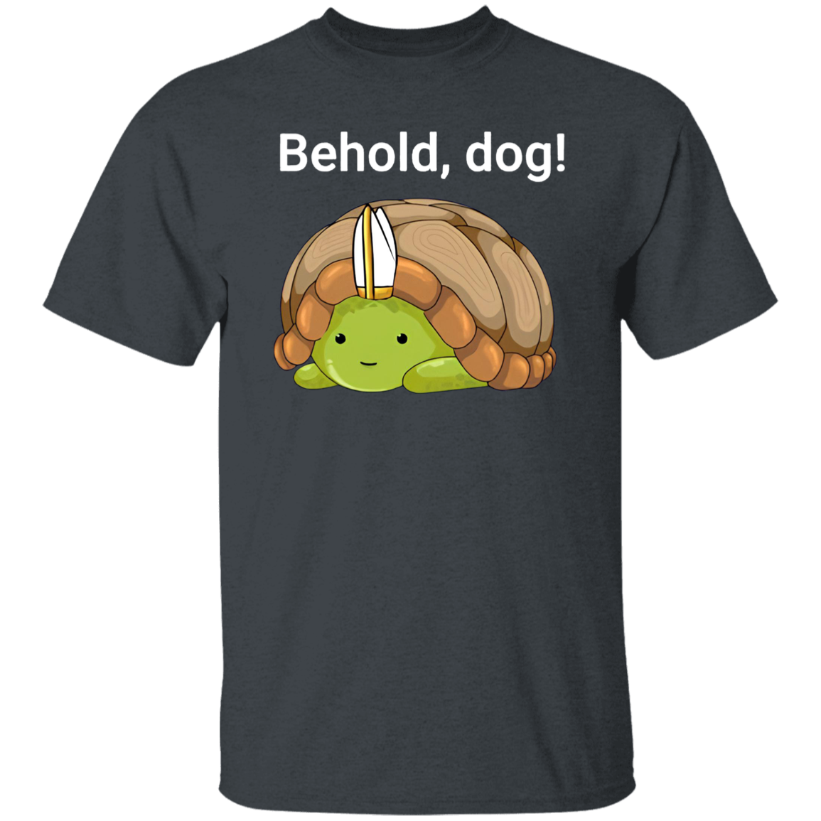Behold Dog Funny Turtle T-Shirt - WS30072402
