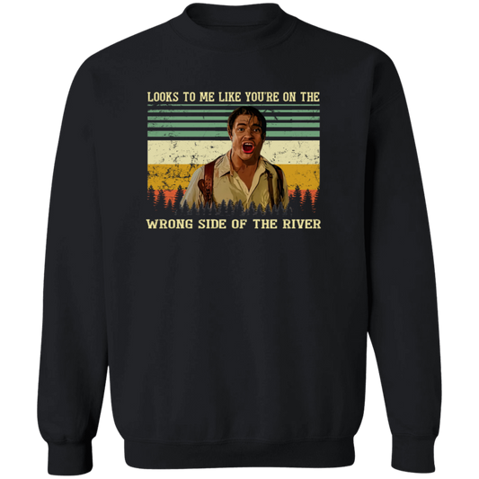 Look To Me Like You’re On The Wrong Side  Pullover Sweatshirt