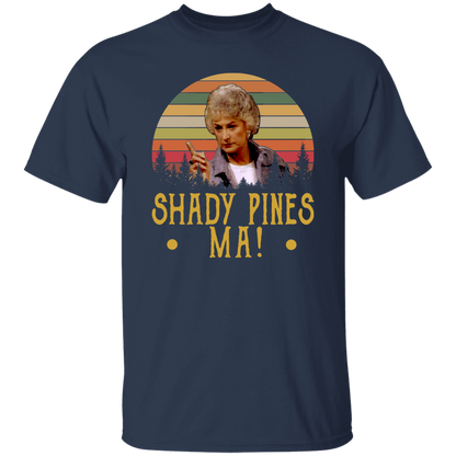 Shady Pines Ma Vintage Retro Vintage T-Shirt