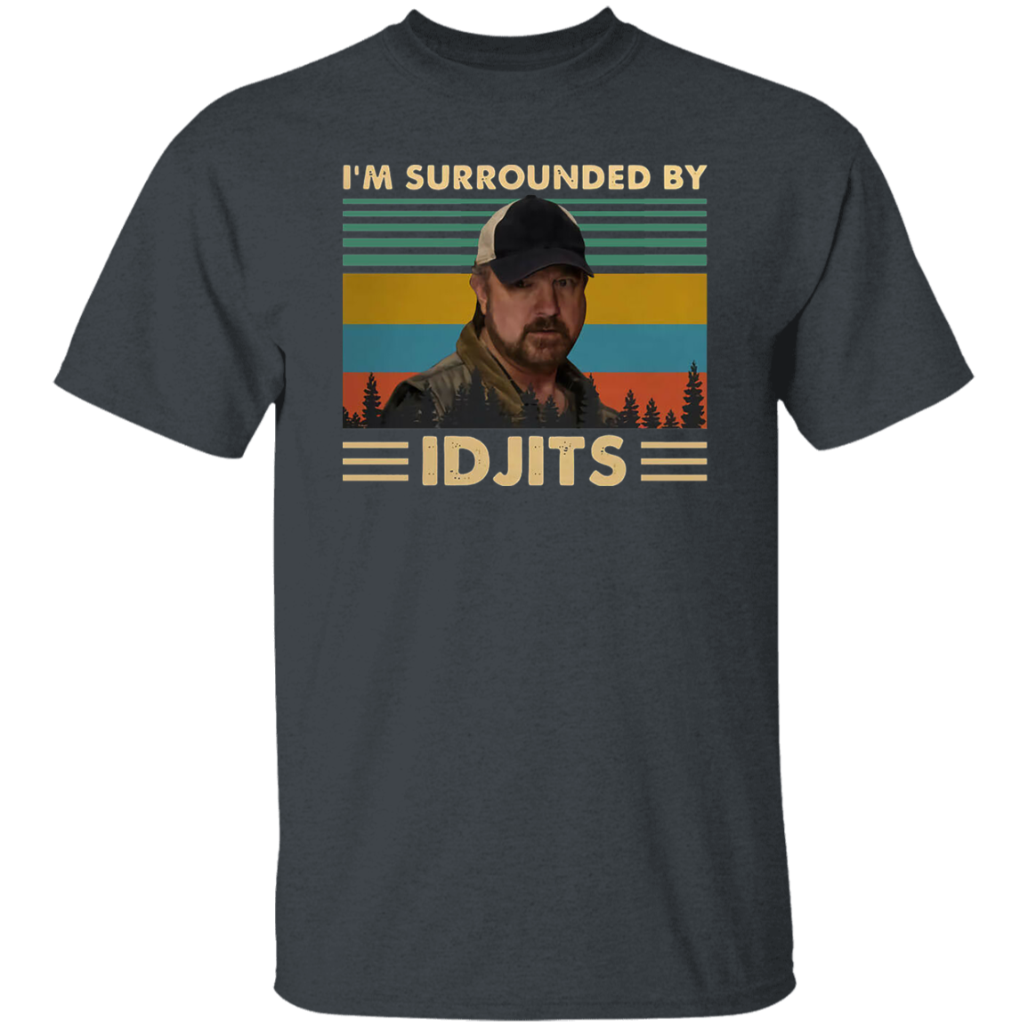 Supernatural I’m Surrounded By Idjits VintageT-Shirt