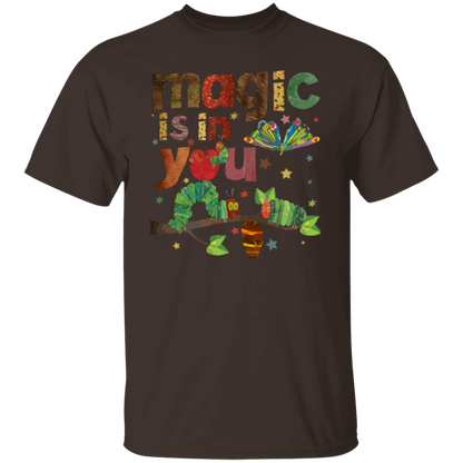 Magic Is In You The Very Hungry Caterpillar And Butterfly Teacher  T-Shirt - lapicta