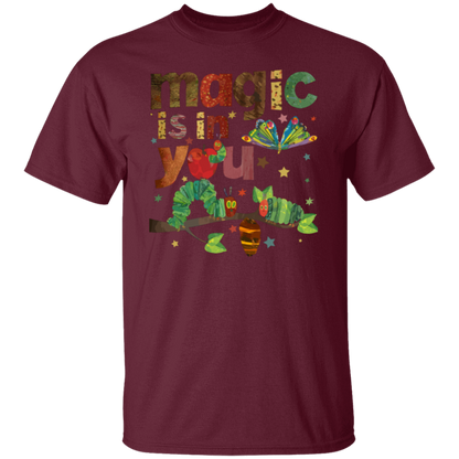 Magic Is In You The Very Hungry Caterpillar And Butterfly Teacher  T-Shirt - lapicta