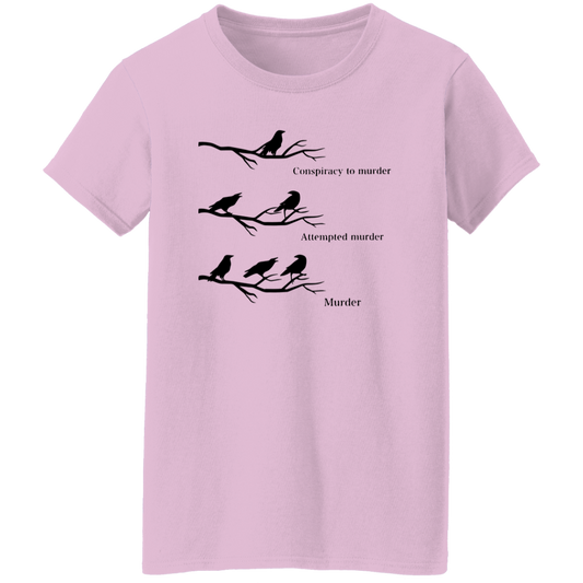 Conspiracy To Murder Attempted Murder Murder Teacher Vintage T-Shirt - WOMAN