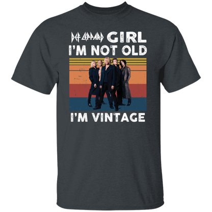 Def Leppard Lovers I’m Not Old I’m Vintage T-Shirt - leleart