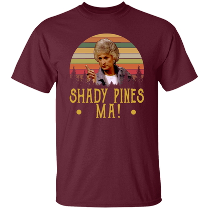 Shady Pines Ma Vintage Retro Vintage T-Shirt