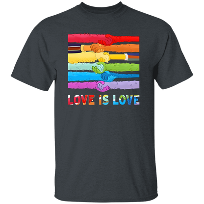 Lgbt Pride Love Is Love The Muppet Sesame Street Gay Pride T-Shirt