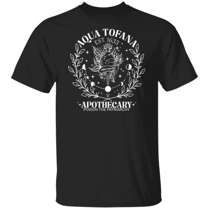 G500 5.3 oz. T-Shirt Aqua Tofana Apothecary Poison The Patriarchy Shirt -  ID19112417